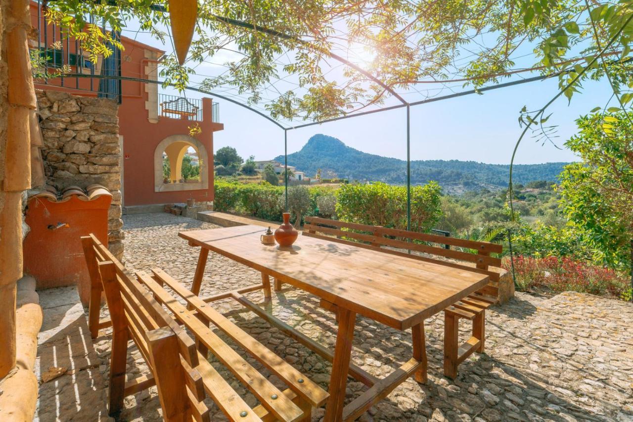 Wunderschoene Ruhige Finca Mit Pool In Galilea Galilea  Extérieur photo